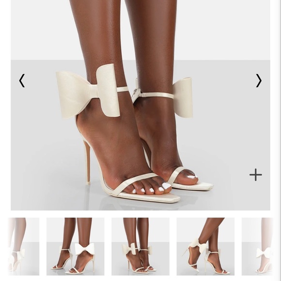 Public Desire Bow Heels - Picture 1 of 2